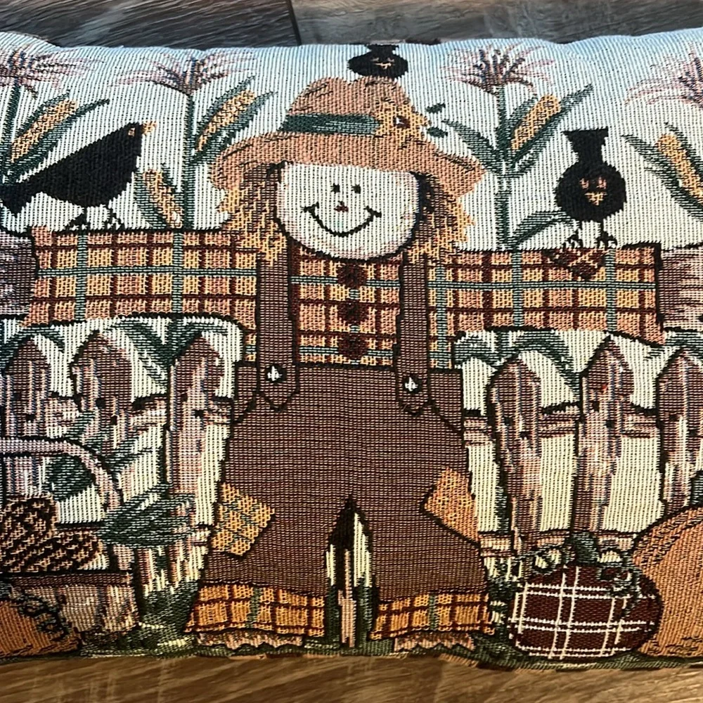 Handmade Fall Halloween Pillow